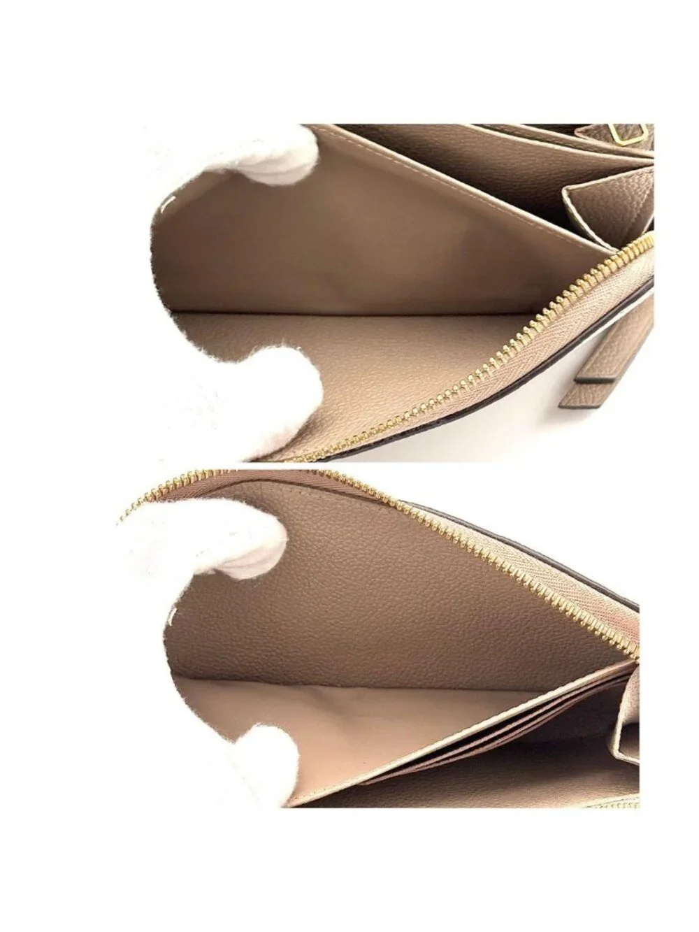 Louis Vuitton Wallet Zippy Tourterelle Beige